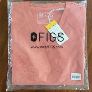 Figs Coral XS Batara top